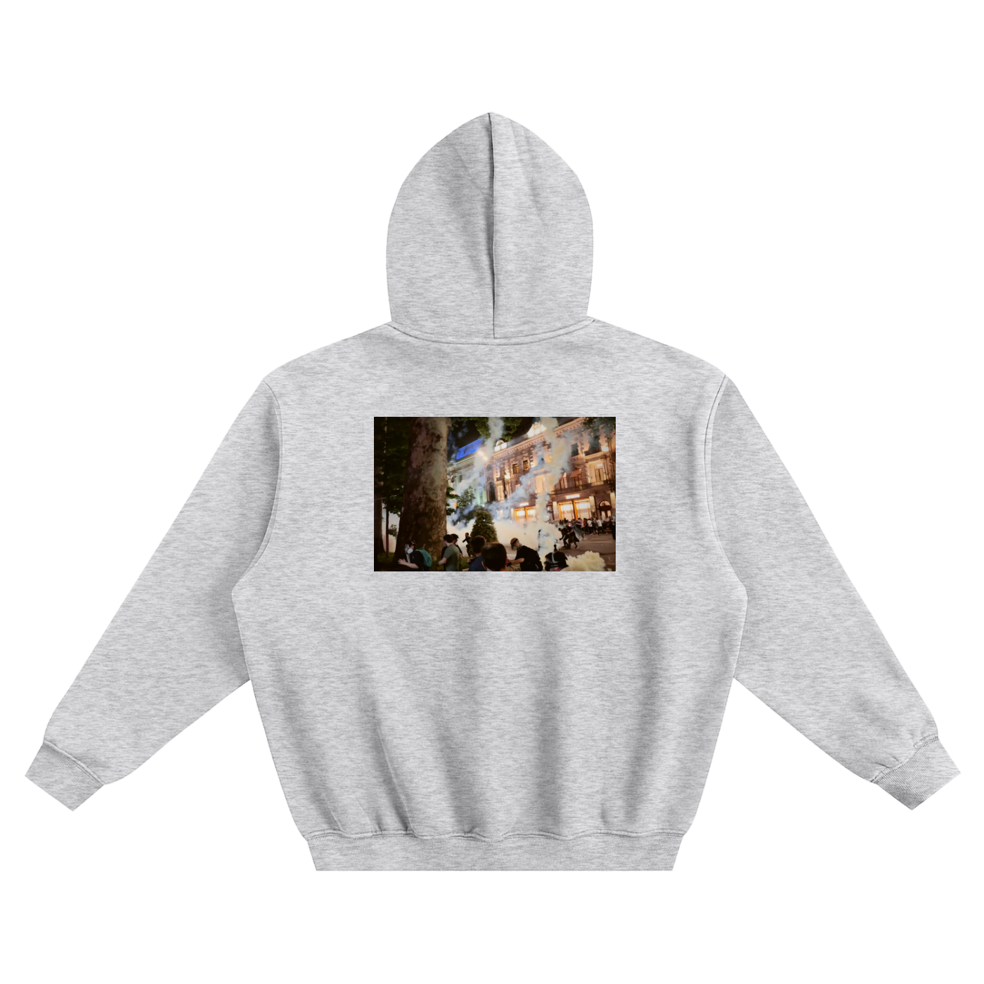 Hoodie "Tear gas"