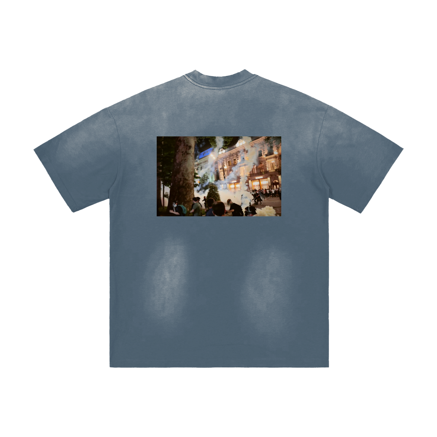 Hand-Frayed Sunfade T-Shirt