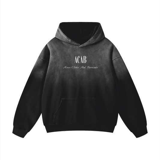 Hoodie "Crowd b/w"